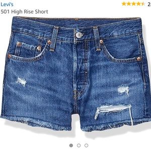 [Levi] x 2 - 501 High Rise Short